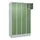 lockerkast,HxBxD 1950x1200x500mm,4x5vakken,vak B 300mm,cil.-slot