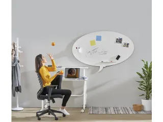 Whiteboard Rocada Skinshape Talk 75x115cm wit gelakt - 4