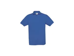 B&C Safran polo, koningsblauw, maat XL, per stuk