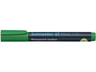 Marker Schneider Maxx 133 permanent beitelpunt groen - 1