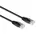 Kabel ACT CAT6 Network koper 0.9 meter zwart