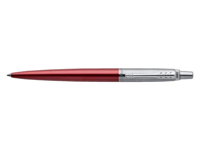 Balpen Parker Jotter Kensington red CT medium op blister