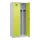 locker voor scheiding van kleding,HxBxD 1850x800x500mm,2vak