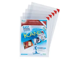Presenteerhoes Djois Kang easy clic A4 herpositioneerbaar zelfklevend