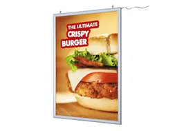 Kliklijst LED Verlicht Dubbelzijdig Posterframe 70x100cm
