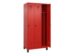 locker voor scheiding van kleding,HxBxD 1950x900x500mm,3vak