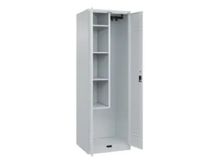 schoonmaakkast HxBxD 1850x600x500mm links 4vakken - 1