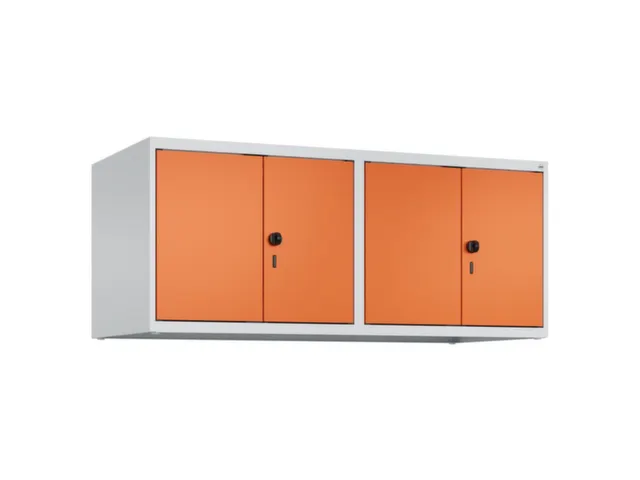 opzetkast,v. locker voor scheiding van kleding,4vak.,vak B 300mm