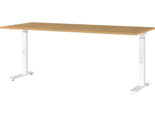 In hoogte verstelbaar bureau,HxBxD 680-910x1800x800mm