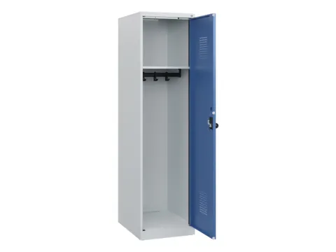 schoollocker,HxBxD 1530x400x500mm,1vak,vak B 400mm,draaigrendel