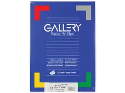 Gallery Witte Etiketten 70x38 mm