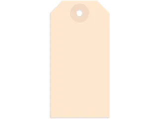 HERMA 6045 Hanglabel 48x95mm Bruin karton met oogje 1000 stuks - 2