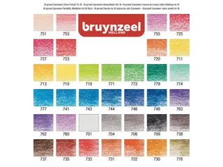 Kleurpotloden Bruynzeel Expression assorti blik à 36 stuks - 2