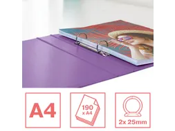 Colour'Breeze ringmap 2 rings PP A4 lavendel