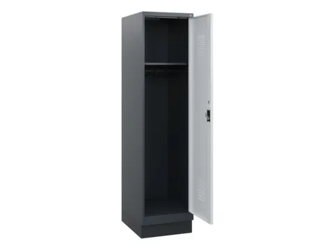 schoollocker,HxBxD 1630x400x500mm,1vak,vak B 400mm,cil.-slot,sokkel