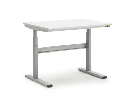 ESD-montagetafel,HxBxD 630-1270x1100x800mm,blad gelamineerd grijs