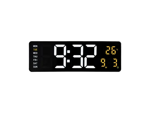 Wandklok NeXtime Super Digi 38,8 x 12,9 cm