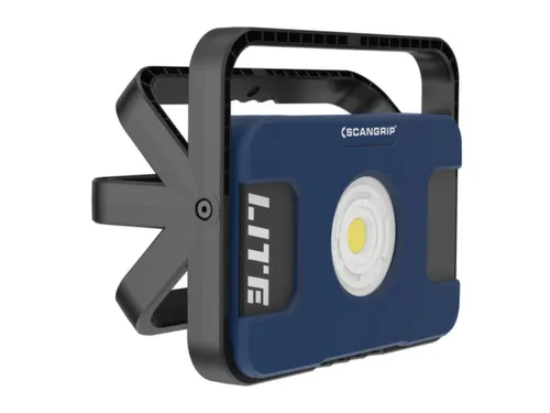 accu-schijnwerper voor in de bouw,behuizing kunststof,COB-led