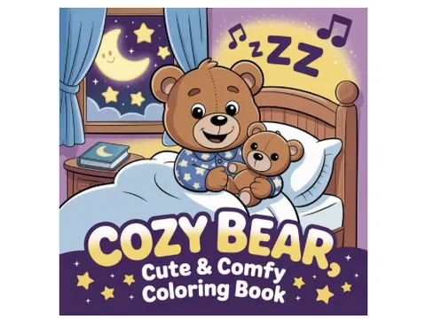 Kleurboek Cozy Bear 2