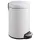 Serene pedaalemmer 12 liter met Metalen Binnenemmer Wit