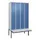 Z-garderobekast,HxBxD 2120x1200x815mm,8vak,vak B 300mm,cil.-slot