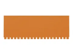 naambordje,HxB 27x76mm,doos,oranje