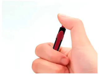Balpen Lambda Intrekbaar Medium Rood - 3