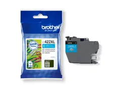 Inktcartridge Brother LC-422XLC blauw