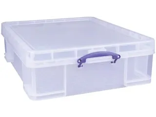 Opbergbox Transparant 70 Liter - 1