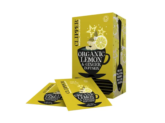 Thee Clipper Citrus infusion lemon and ginger 25 zakjes