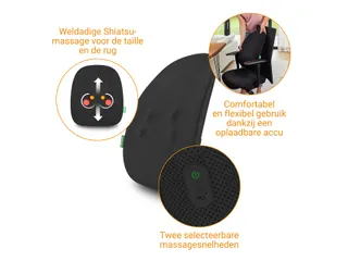 Shiatsu massagekussen Medisana MC 500 draadloos - 9