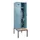 locker met bank,HxBxD 2120x600x815mm,2vak,vak B 300mm,draaigrendel