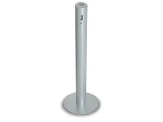 Asbakstaander Aluminium 1041x100mm Voetplaat D 356mm Nieuwzilver - 2
