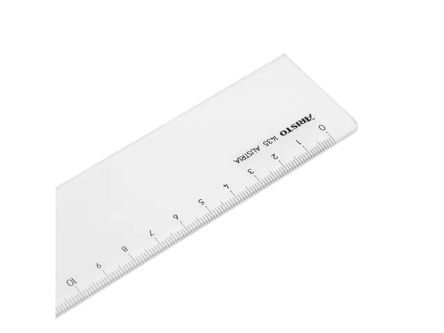 Liniaal Aristo 50cm glashelder plexiglas