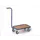 rolplateau met duwstang,draagverm. 200kg,laadvl. LxB 600x500mm