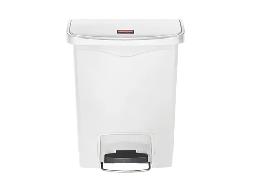 Pedaalemmer Rubbermaid Slim Jim Step On 30 Liter wit