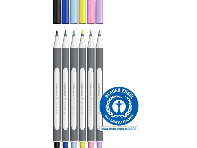 Brushpen Schneider Paint-It 070 5+1 ass. V01 kartonetui