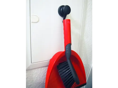 Magneet met haak MAUL 53mm trekkracht 10kg Zwart