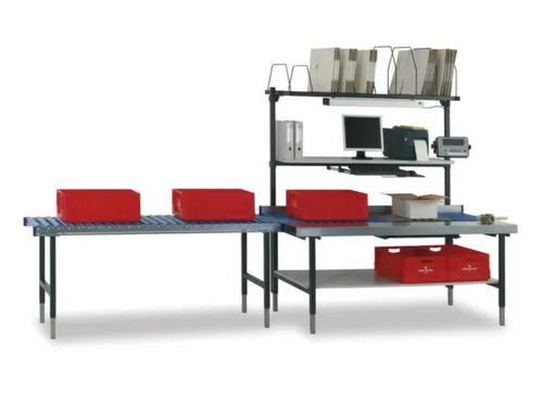 Tafel Voor Paktafelsysteem 2000 Hxbxd 690-960X1955X640Mm M. Rollenbaan