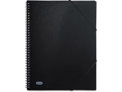 Urban showalbum met spiraal voor A4 40 tassen zwart