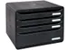 ladenblok Big box Horizon Maxi, zwart