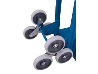 3 Ster Trappensteekwagen 200kg Staal Steekplaat Massief Rubber Banden - 4