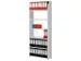 Élément Standard Hxlxp 2250x1020x325mm 6tablettes 1paroi Latérale G