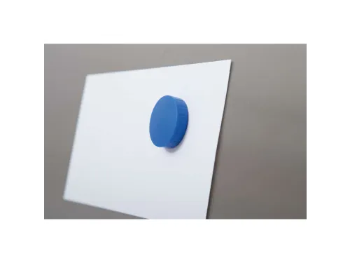 Magneet MAUL Solid 32mm 800gr blauw 10 stuks