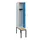 locker met bank,HxBxD 1950x300x815mm,1vak,vak B 300mm,draaigrendel