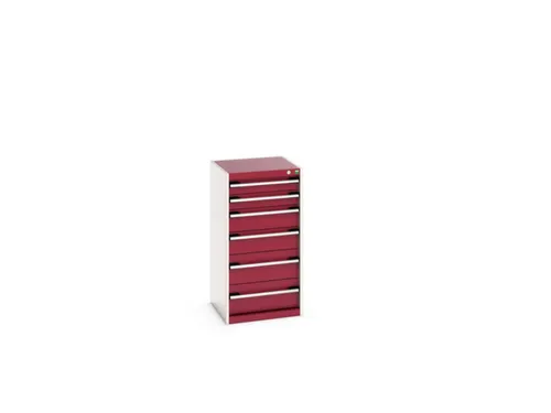 ladekast HxBxD 1000x525x525mm 6laden romp RAL7035 front RAL3004