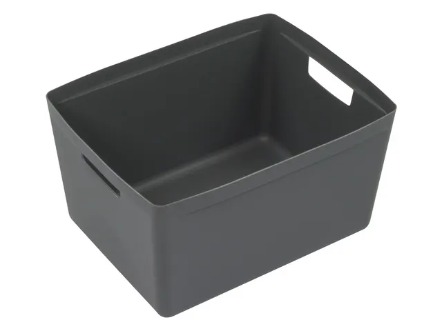 Boîte de rangement Kangaro PP 28 litres anthracite