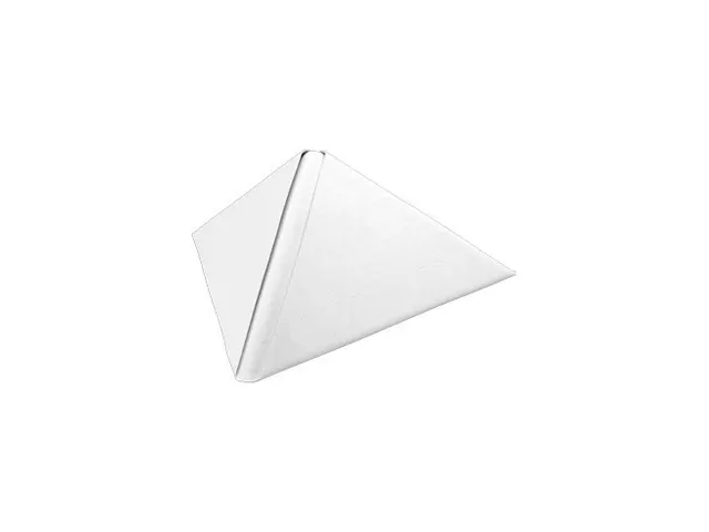 Serviette Dunilin 48x48cm Pli 1/4 Blanc 6x 36 pièces