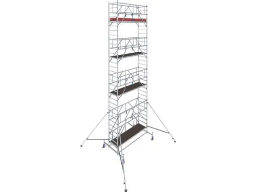 rolsteiger,werk H 9,4m,steiger H 8,5m,platform BxD 2500x750mm
