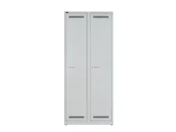 garderobekast,HxBxD 1850x800x500mm,2vak,vak B 400mm,cil.-slot